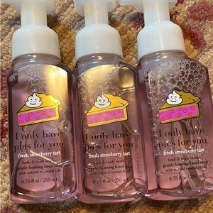 3 NEW BBW I ONLY HAVE PIES FOR U HAND SOAPS